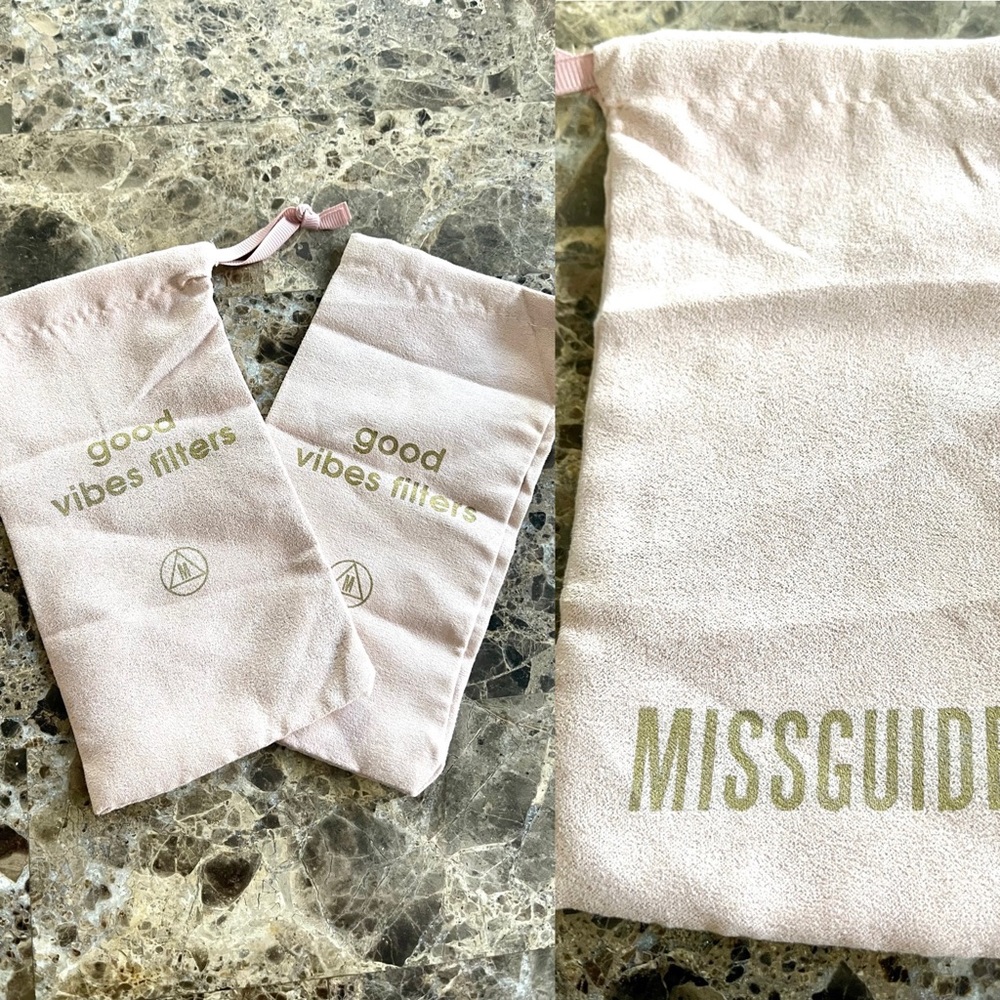 Bundle of 3 Fabric Sunglasses Case/Missguided